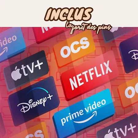 La Foret Des Pins - Free Check-in - Wifi - Parking Prive - Netflix - Draps & Serviettes Inclus Labenne