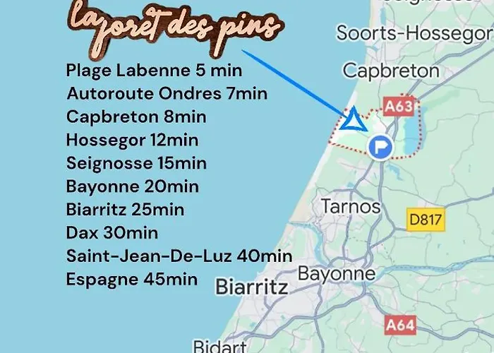 La Forêt Des Pins - Free Check-in - Wifi - Parking Privé - Netflix - Draps&serviettes Inclus Apartamento Labenne