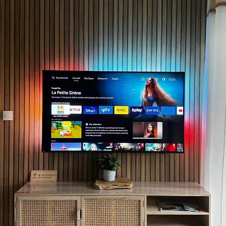 公寓 La Foret Des Pins - Free Check-in - Wifi - Parking Prive - Netflix - Draps & Serviettes Inclus *