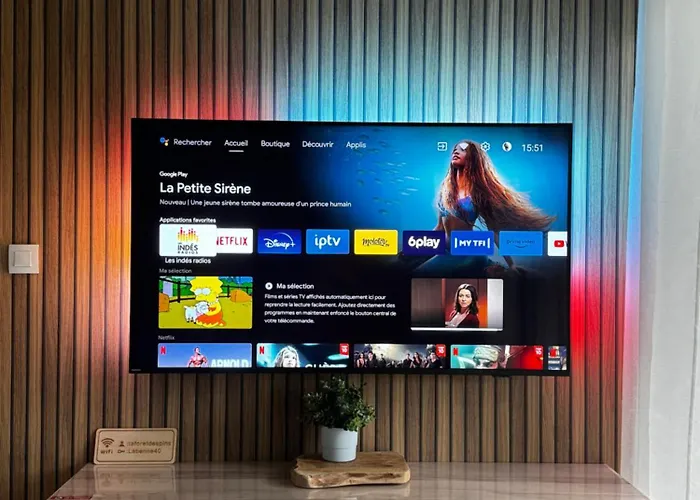 דירה La Foret Des Pins - Free Check-in - Wifi - Parking Prive - Netflix - Draps & Serviettes Inclus *